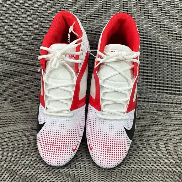 Nike Alpha Menace 4 Men’s Size 15 Red/White Pro Football Cleats - Picture 5 of 9